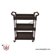 ترولی PVC سه طبقه گود لبه 5 سانت