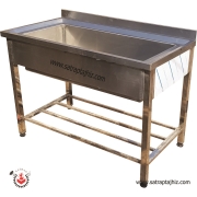 وان استیل شست و شوی صنعتی 120 سانتی متر