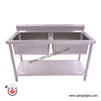  سینک ظرفشویی صنعتی ۱۵۰ سانتی متری پرسی