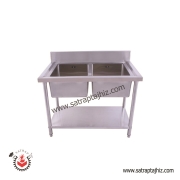  سینک ظرفشویی صنعتی ۱۲۰ سانتی متری پرسی